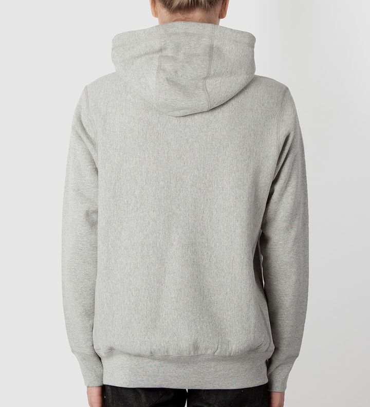 Heather Grey Varsity Pullover Hoodie Placeholder Image