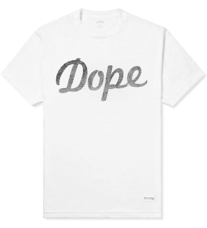 White Dope Logo Under Print T-Shirt Placeholder Image