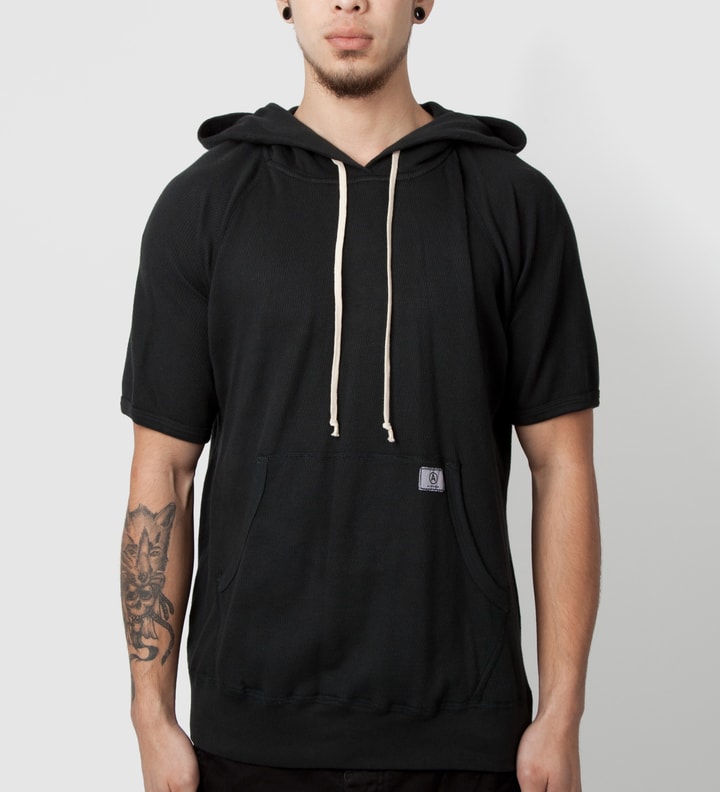 Black S/S Thermal Hoodie Placeholder Image