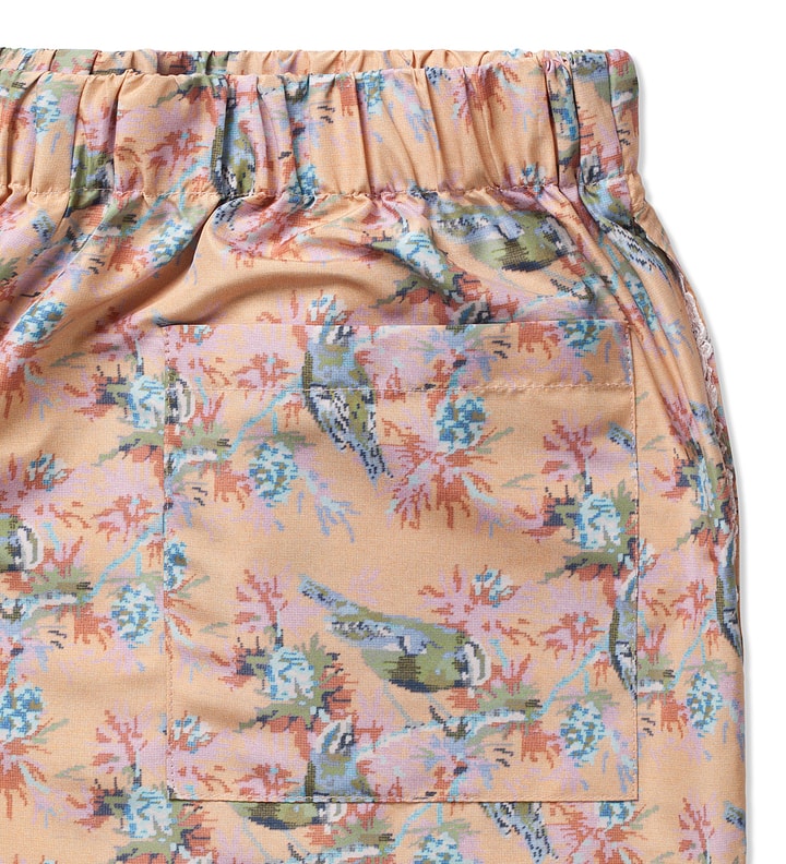 Peach Birds Sport Shorts Placeholder Image