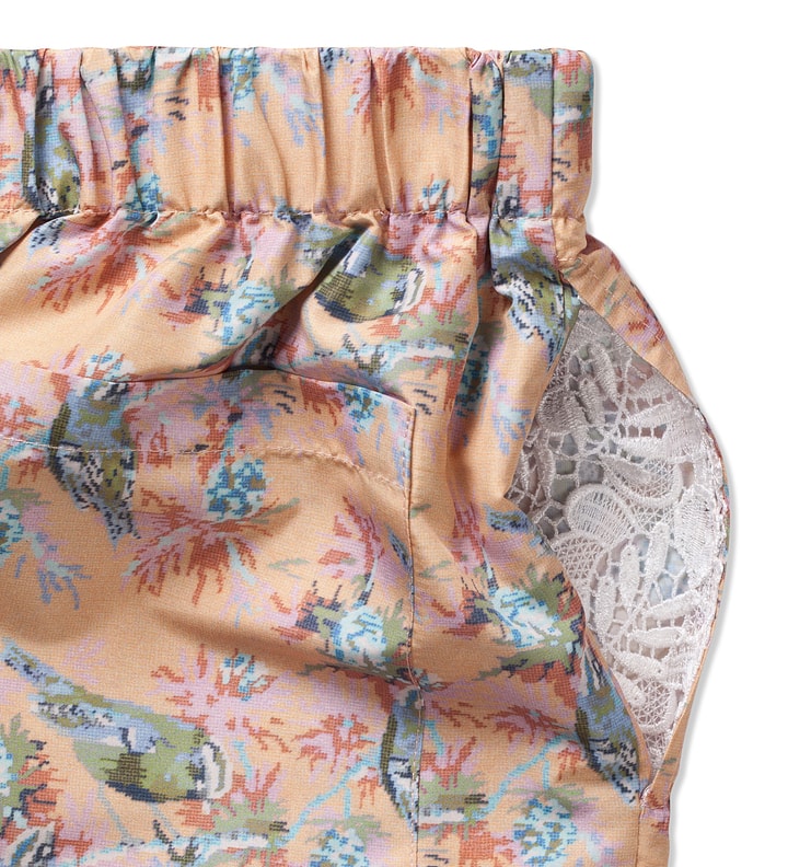 Peach Birds Sport Shorts Placeholder Image