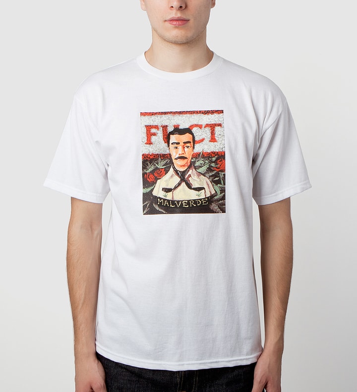 White Saint Jesus Malverde T-Shirt Placeholder Image