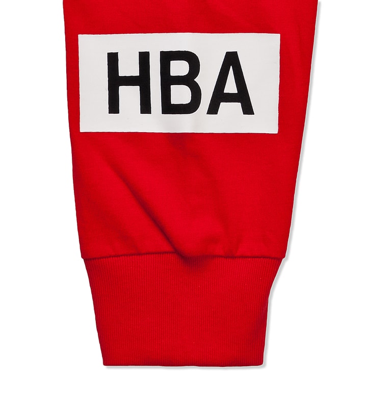 Red B&W Box Logo L/S T-Shirt Placeholder Image