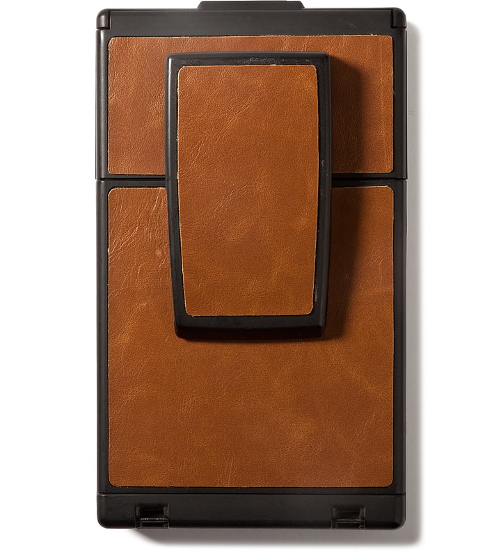 Brown Leather On Black Body Refurbished Vintage Polaroid SX-70 Camera Placeholder Image