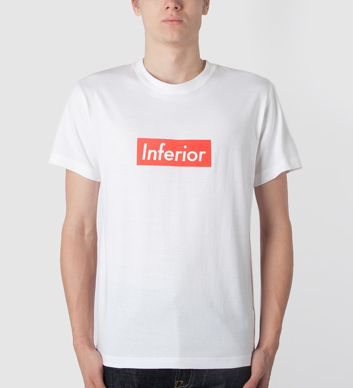 White Inferior T-Shirt Placeholder Image