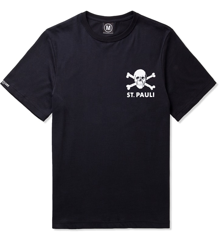 Black Small Skull Logo T-Shirt Placeholder Image