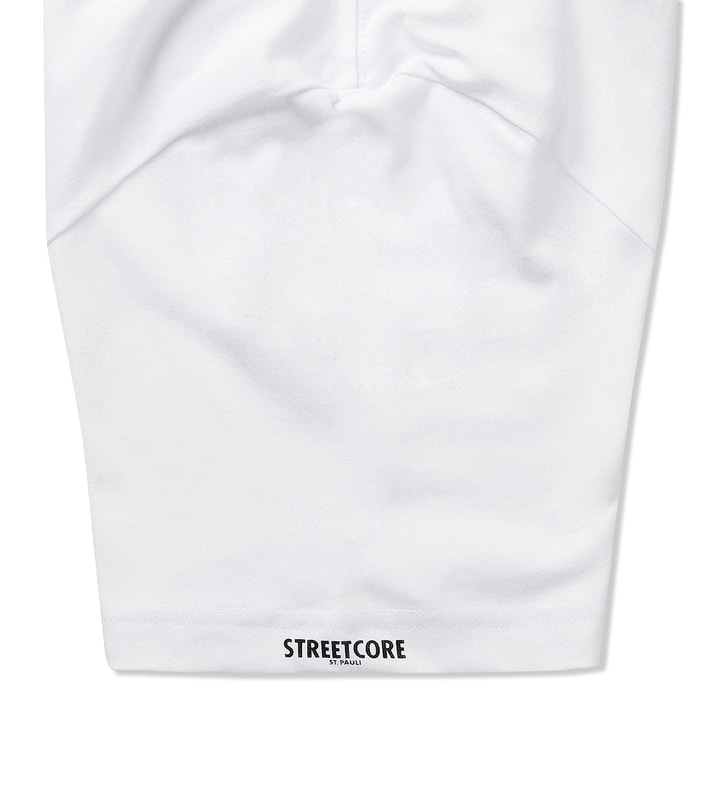 White FC St. Pauli Logo T-Shirt Placeholder Image