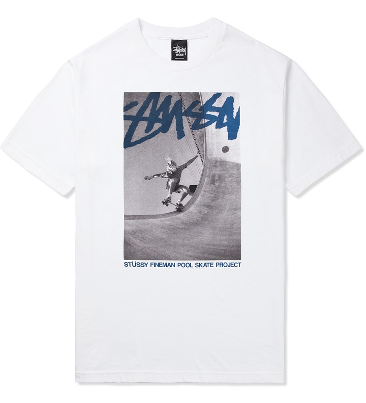 White Stock Pool SS T-Shirt Placeholder Image