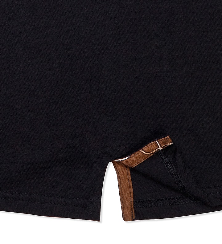Black Streetwear Luxury Sleeves T-Shirt Placeholder Image