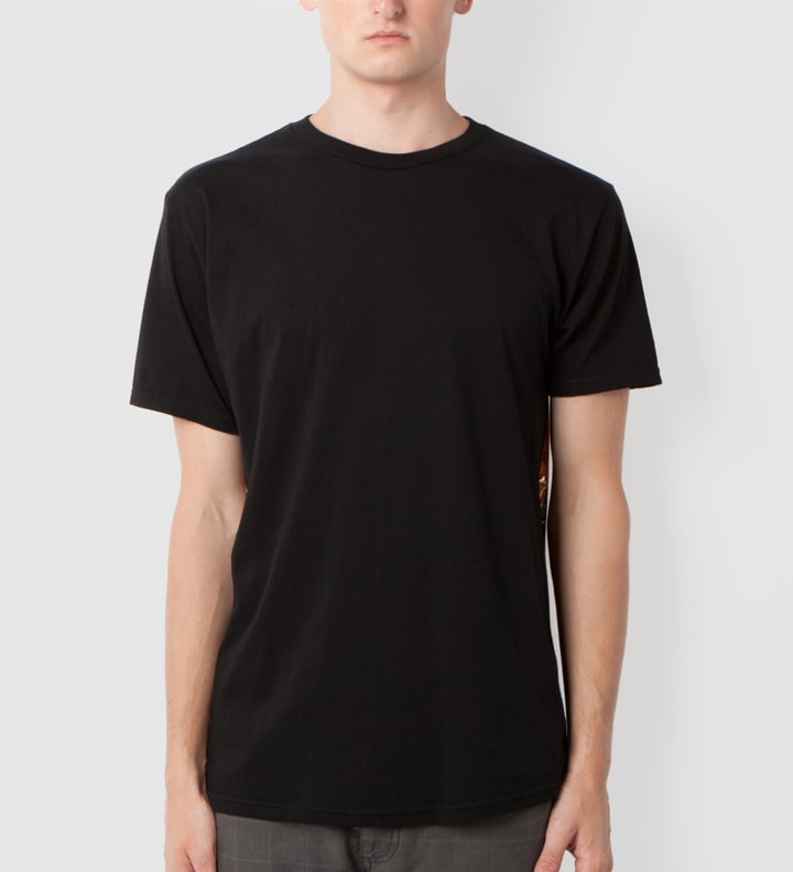Black Streetwear Luxury Body T-Shirt Placeholder Image