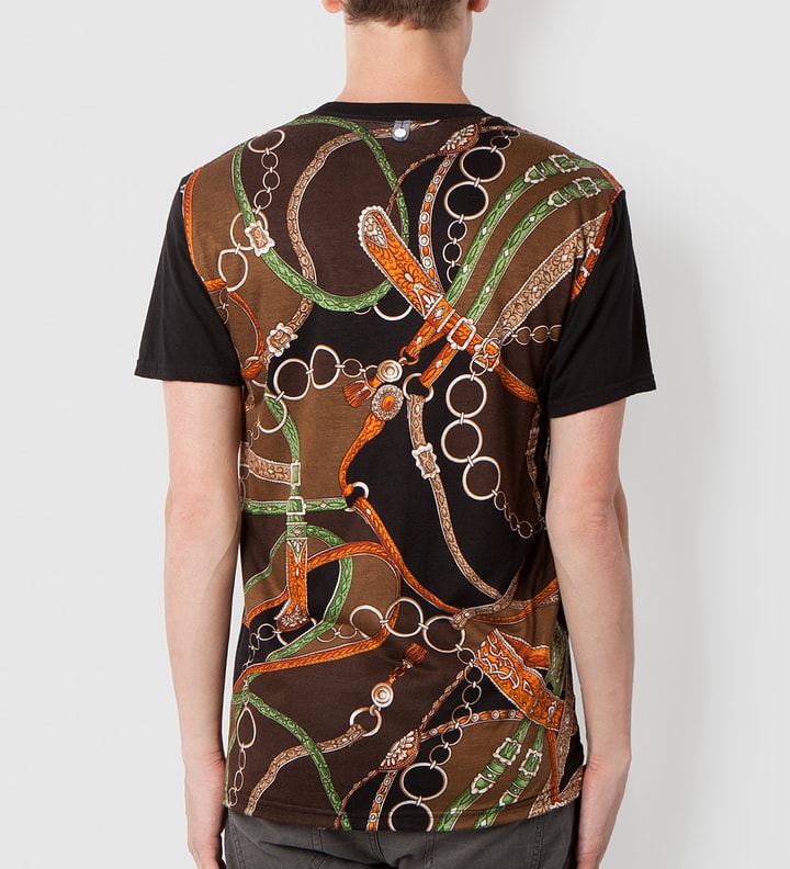 Black Streetwear Luxury Body T-Shirt Placeholder Image