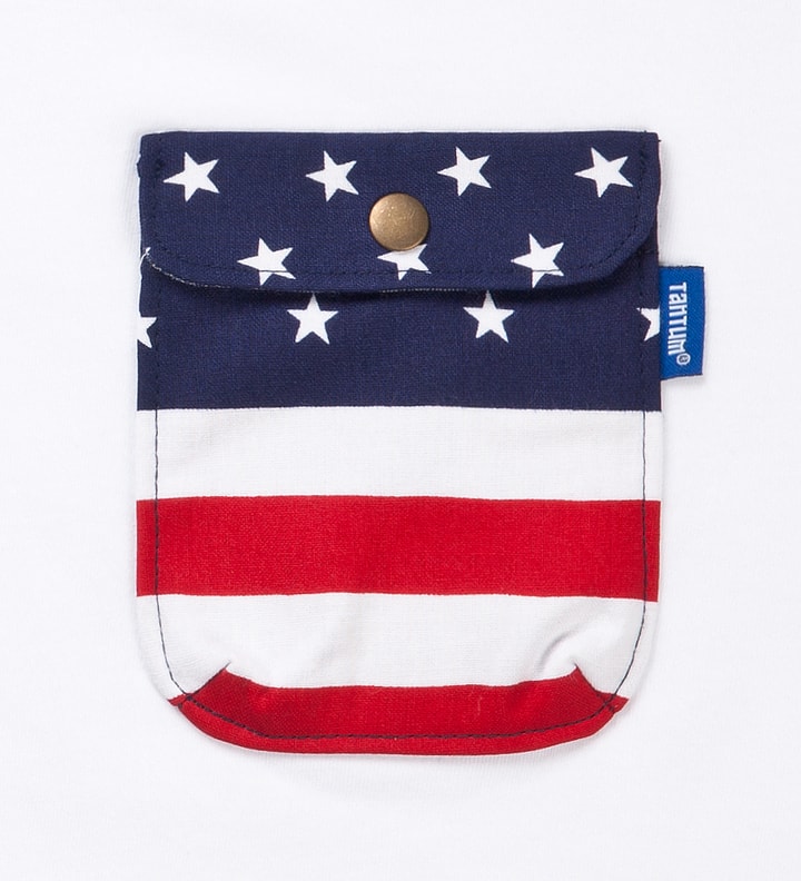 White American Flag Chief Pocket T-Shirt Placeholder Image