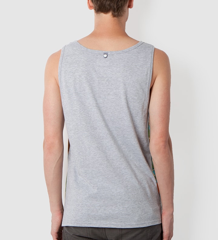 Heather Grey Streetwear Luxury Body Front Tank Top Placeholder Image