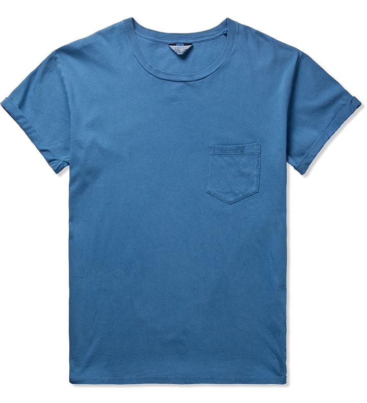 Indigo Dye Smoke Blue T-Shirt Placeholder Image