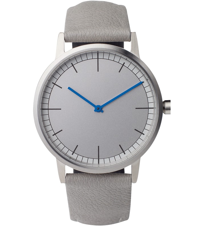 Brushed Steel/Grey Goat Leather 150 Series Watch Placeholder Image