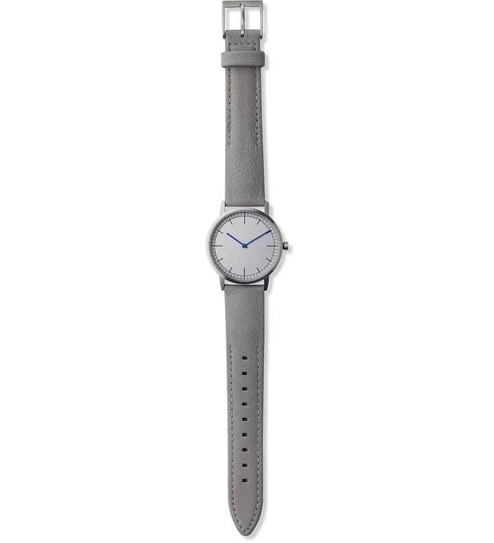 Brushed Steel/Grey Goat Leather 150 Series Watch Placeholder Image
