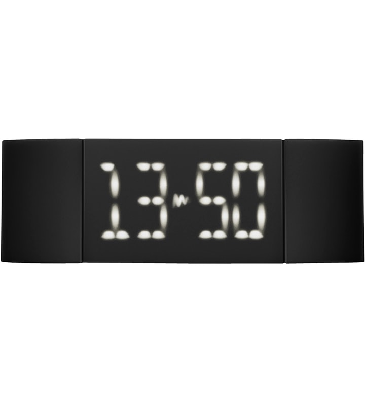 Pure Black Rubber TPU Watch With Opto Electronic Display Placeholder Image