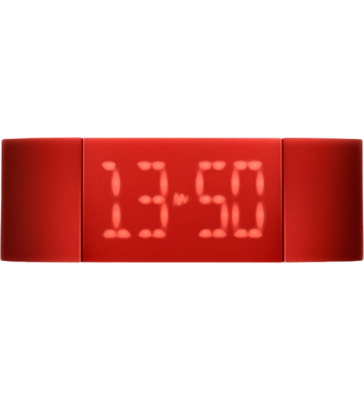 Poppy Red Rubber TPU Watch With Opto Electronic Display Placeholder Image