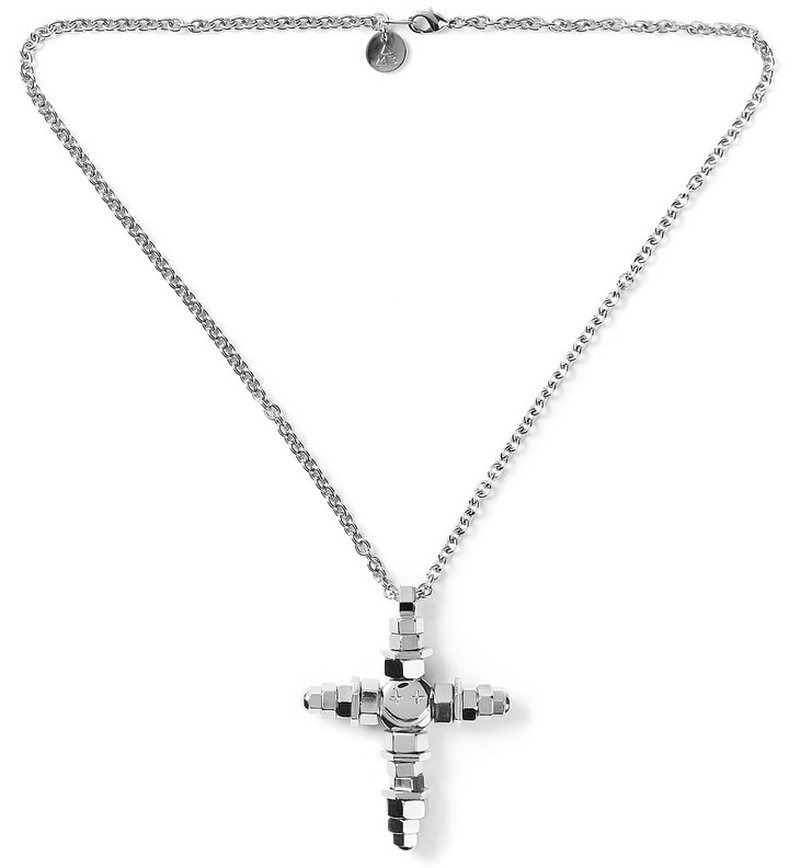 Silver Nut Cross Necklace Placeholder Image