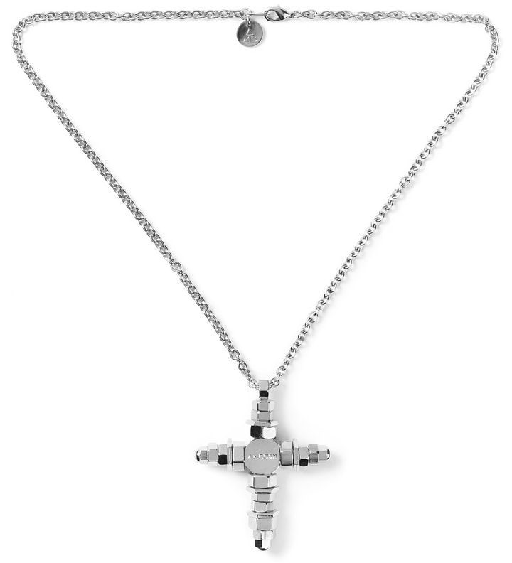 Silver Nut Cross Necklace Placeholder Image