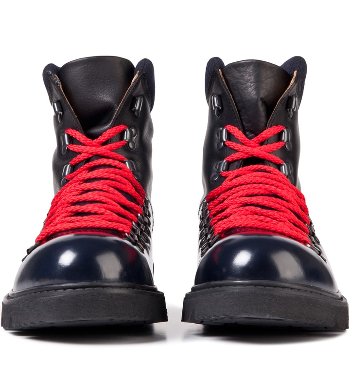Black/Navy Chauss Montagne Mountain Leather Shoes Placeholder Image
