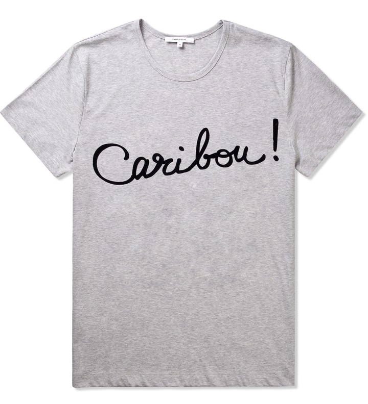 Mottled Grey Caribou Jersey T-Shirt Placeholder Image