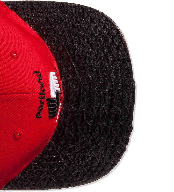 Red/Black Portland Trail Blazers Cap Placeholder Image