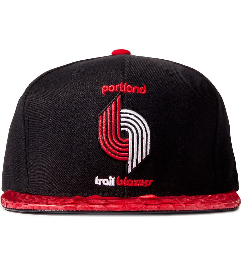 Black/Red Portland Trail Blazers Cap 