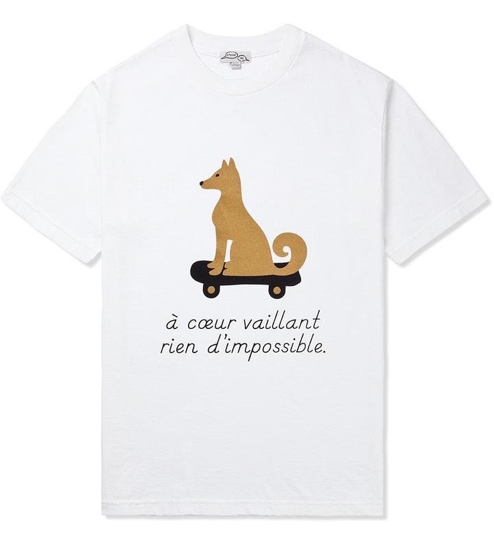 White Solid Tokyo T-Shirt Genevieve Gauckler Placeholder Image