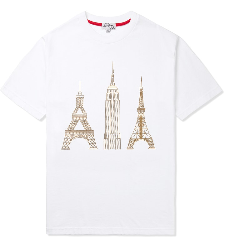 White Solid Monuments T-Shirt Placeholder Image