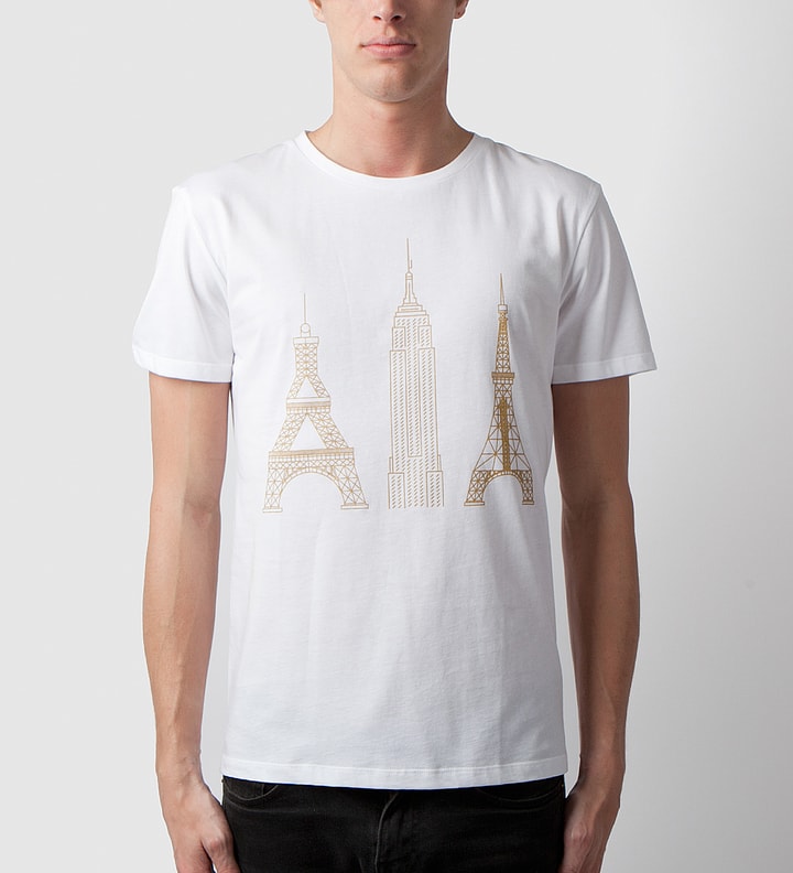 White Solid Monuments T-Shirt Placeholder Image