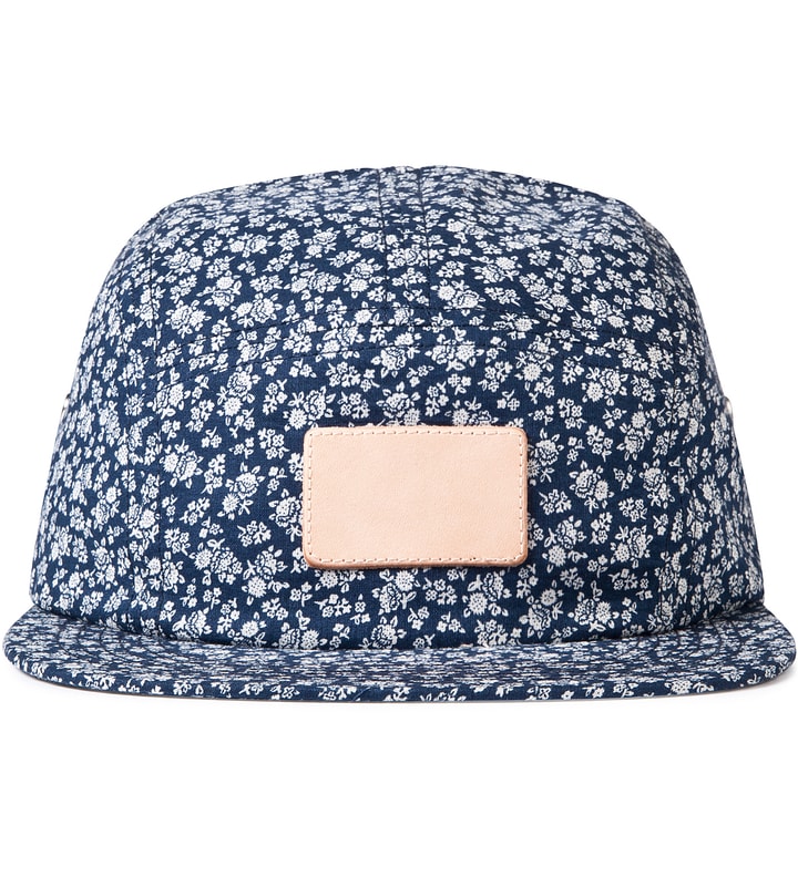 Navy Floral Camp Hat Placeholder Image