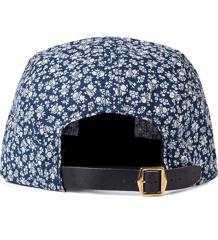 Navy Floral Camp Hat Placeholder Image
