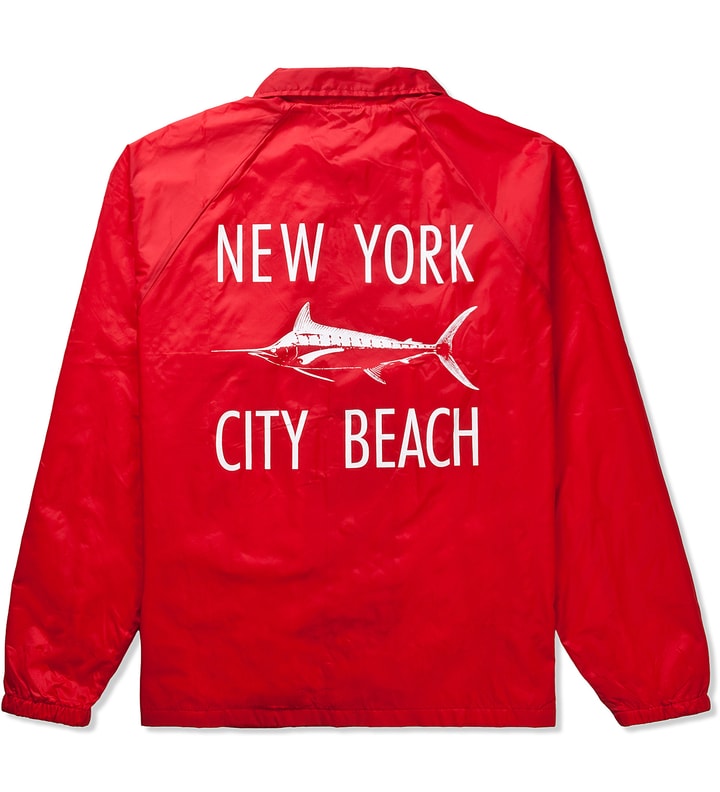 Red City Beach Coach Jacket Placeholder Image