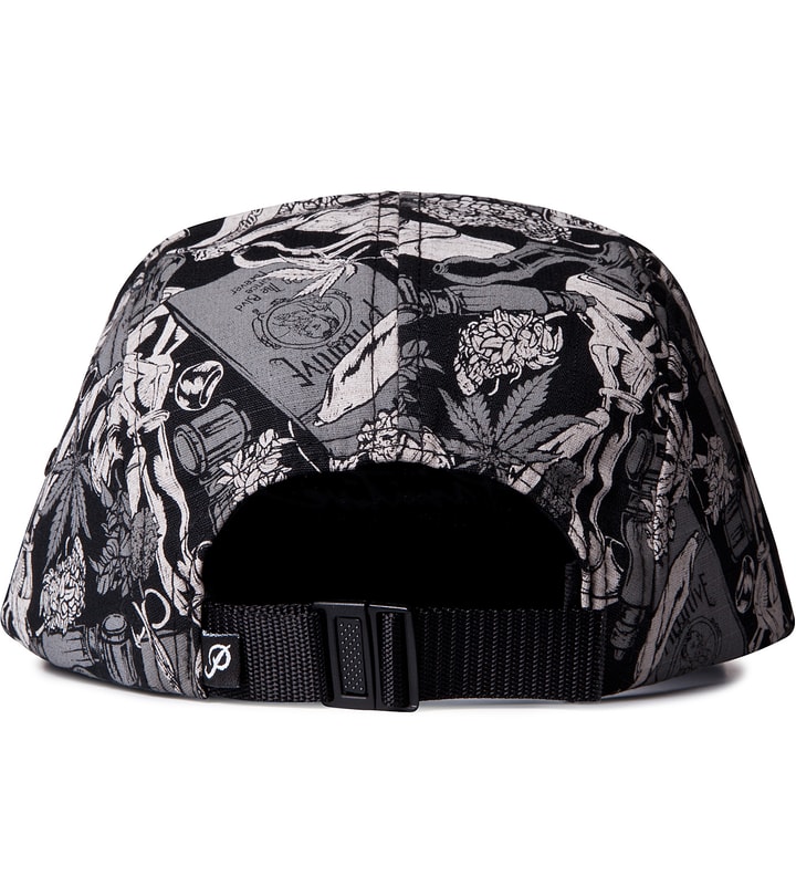 Black/Grey Smokers Only 5 Panel Cap Placeholder Image