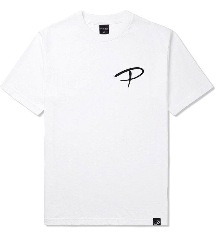 White Nuevo P T-Shirt Placeholder Image
