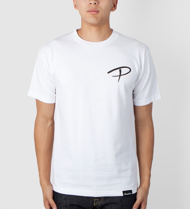 White Nuevo P T-Shirt Placeholder Image