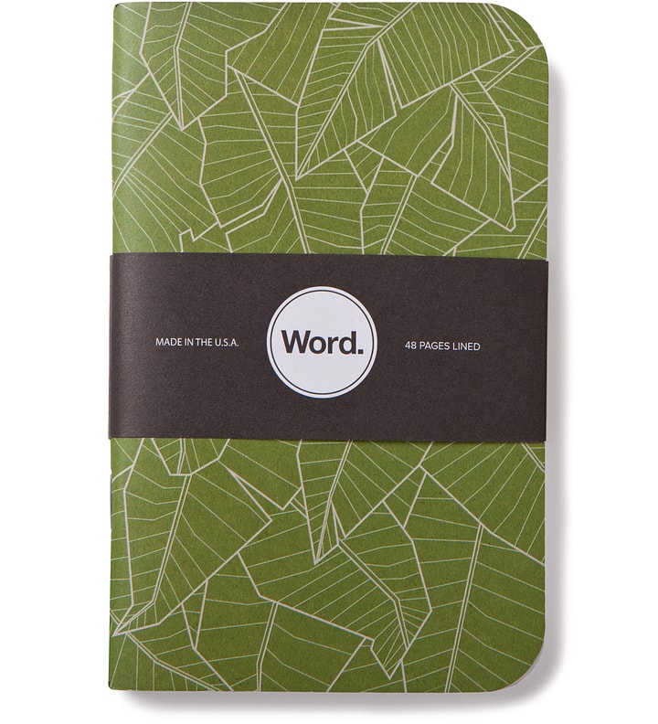 Green Leaf 3 Pack Notebook Placeholder Image