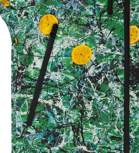 A.FOUR - Green Rose DiaPlex Jacket | HBX