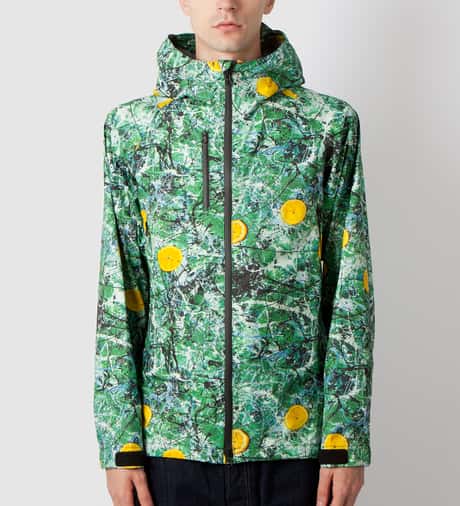 A.FOUR - Green Rose DiaPlex Jacket | HBX