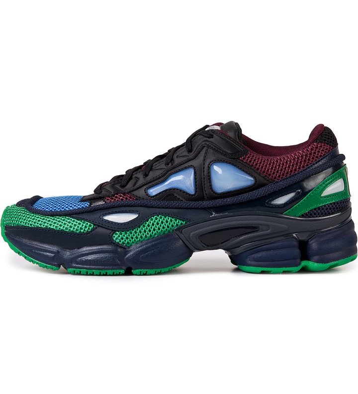 Adidas x Raf Simons Blue Ozweego 2 Runner In Runner On Basic Sole Shoe  Placeholder Image