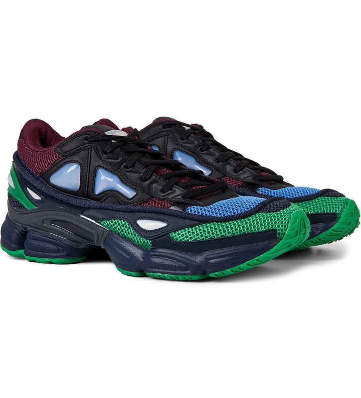 Adidas x Raf Simons Blue Ozweego 2 Runner In Runner On Basic Sole Shoe  Placeholder Image