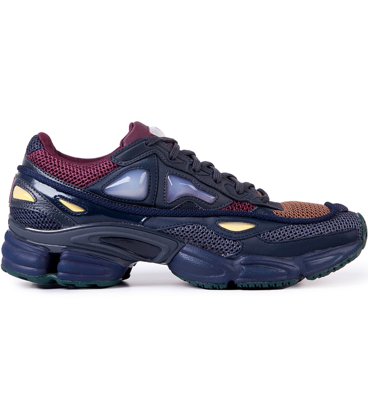 Raf Simons - Adidas X Raf Simons Red Ozweego 2 Runner In Runner On Basic Sole Shoe | HBX Raf Simons - Adidas X Raf Simons Red Ozweego 2 Runner In Runner On Basic Sole Shoe | HBX