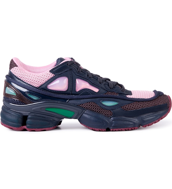 Raf Simons - Adidas x Raf Simons Pink Ozweego 2 Runner In Runner On Basic Sole Shoe HBX - Globally Curated and Lifestyle by Hypebeast