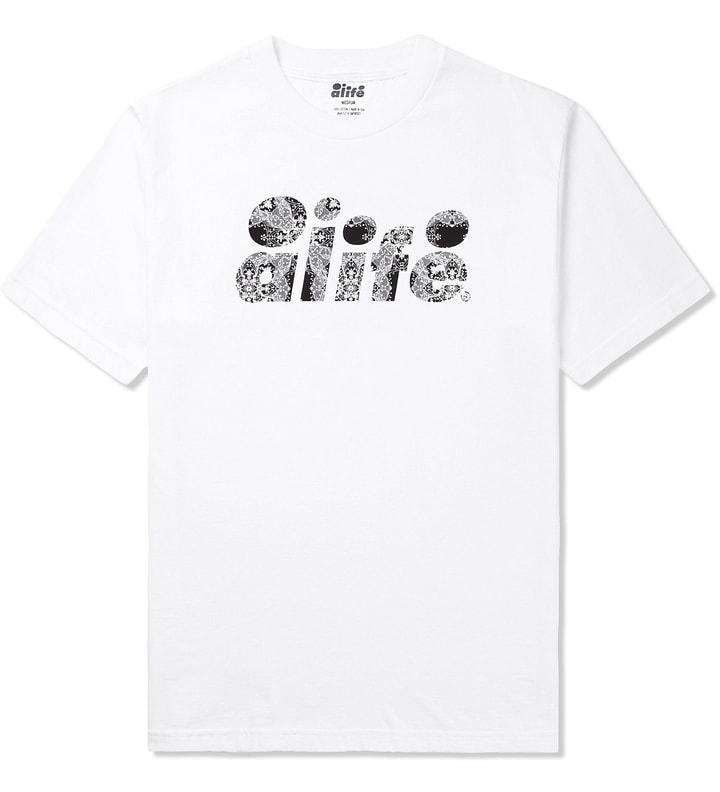 White Alife Laced Bubble Logo T-Shirt Placeholder Image