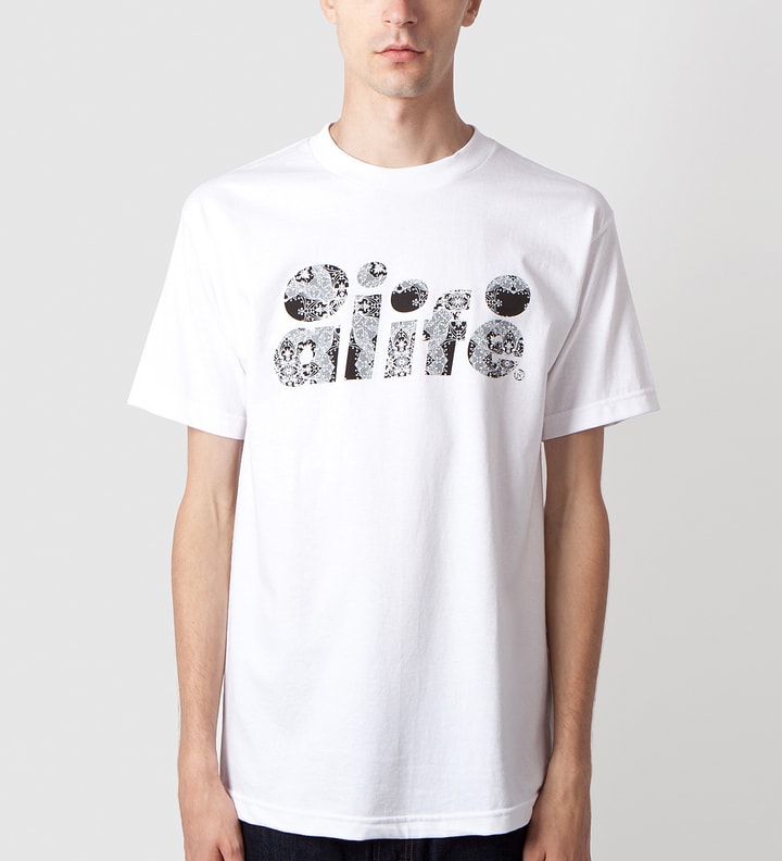 White Alife Laced Bubble Logo T-Shirt Placeholder Image