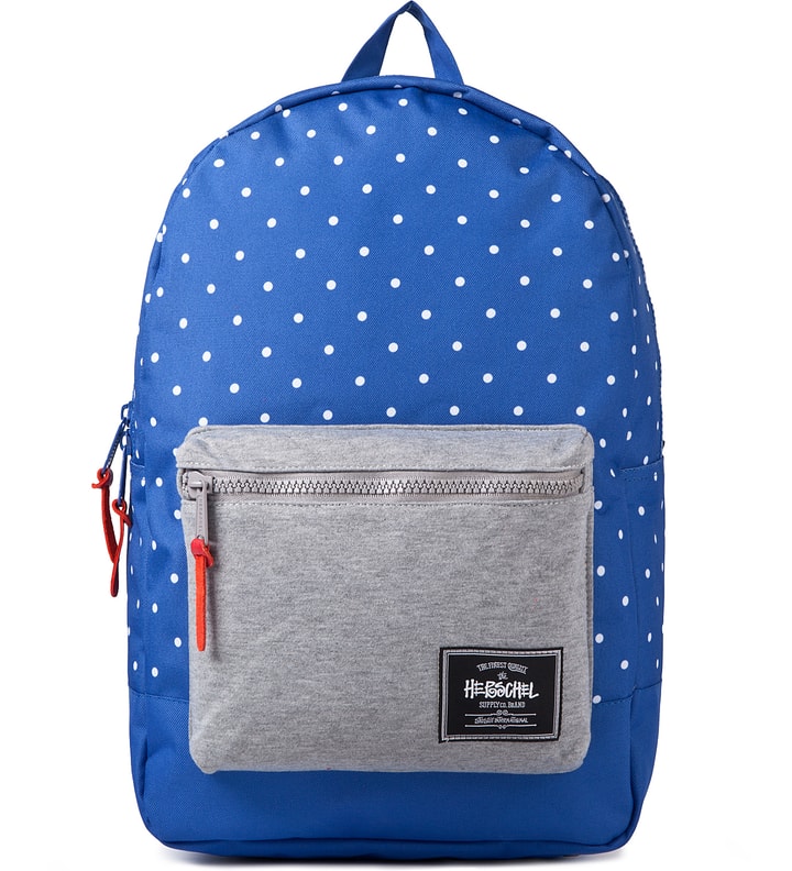 herschel and stussy backpack Stüssy - Stussy X Herschel Supply Co Blue Dot Settlement Backpack