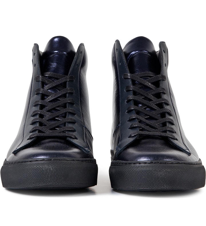 Navy High Top Minimal Sneaker  Placeholder Image