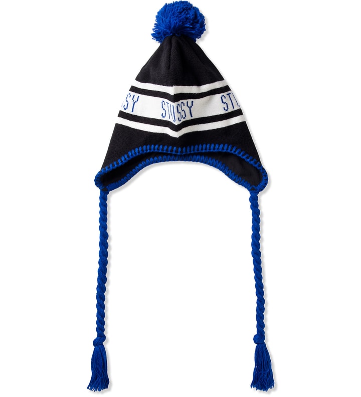 Black Ski Pom-Pom Beanie Placeholder Image