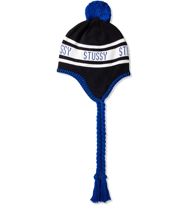 Black Ski Pom-Pom Beanie Placeholder Image